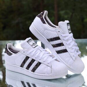 Adidas Superstar Croc Leather Camo